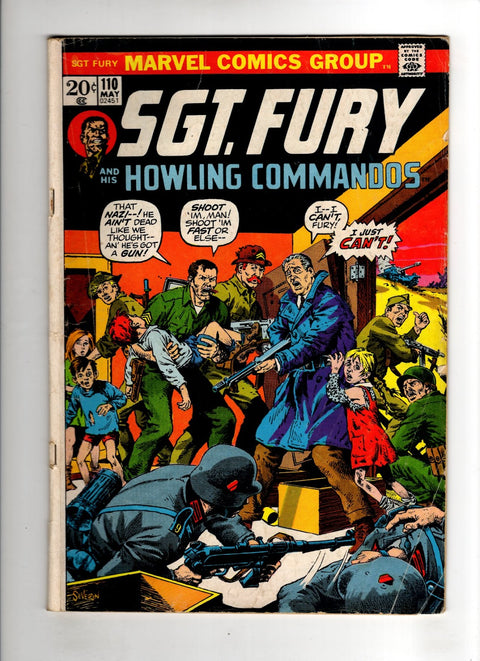 Sgt. Fury and His Howling Commandos #110 (1973) Buy & Sell Comics Online Comic Shop Toronto Canada