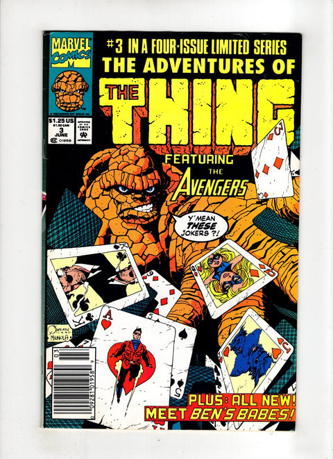 The Adventures of the Thing #3 (1992) Newsstand Edition Newsstand Edition Buy & Sell Comics Online Comic Shop Toronto Canada