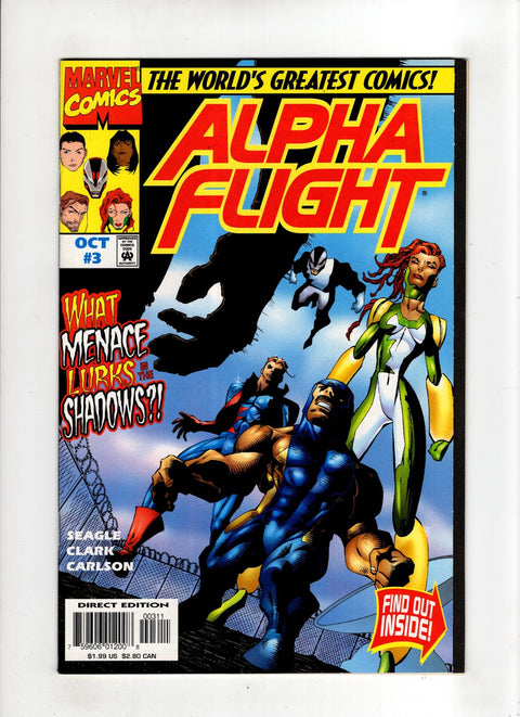 Alpha Flight, Vol. 2 #3 (1997) Buy & Sell Comics Online Comic Shop Toronto Canada