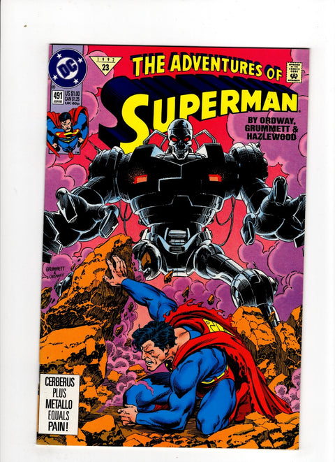 The Adventures of Superman, Vol. 1 #491 (1992) Buy & Sell Comics Online Comic Shop Toronto Canada