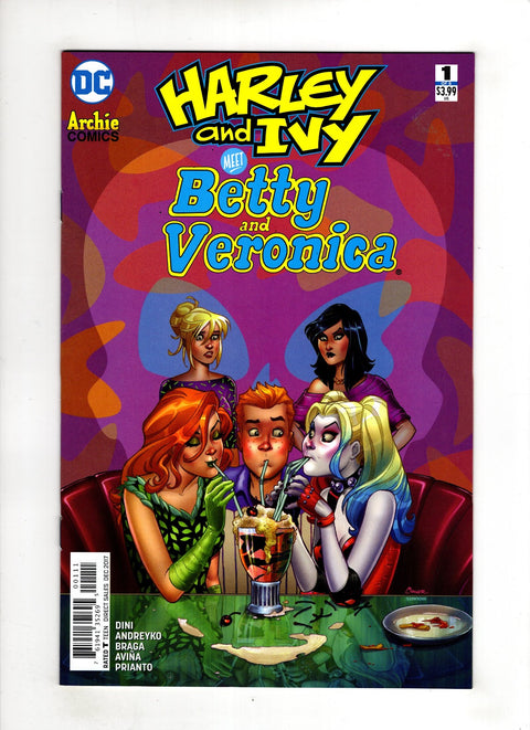 Harley and Ivy Meet Betty and Veronica #1 (Cvr A) (2017) Amanda Conner A Amanda Conner Buy & Sell Comics Online Comic Shop Toronto Canada