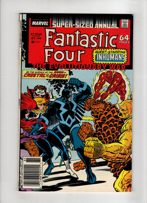 Fantastic Four, Vol. 1 Annual #21 (1988) Newsstand Edition Newsstand Edition Buy & Sell Comics Online Comic Shop Toronto Canada