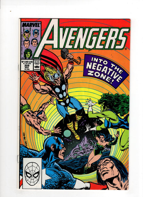 The Avengers, Vol. 1 #309 (1989) Buy & Sell Comics Online Comic Shop Toronto Canada