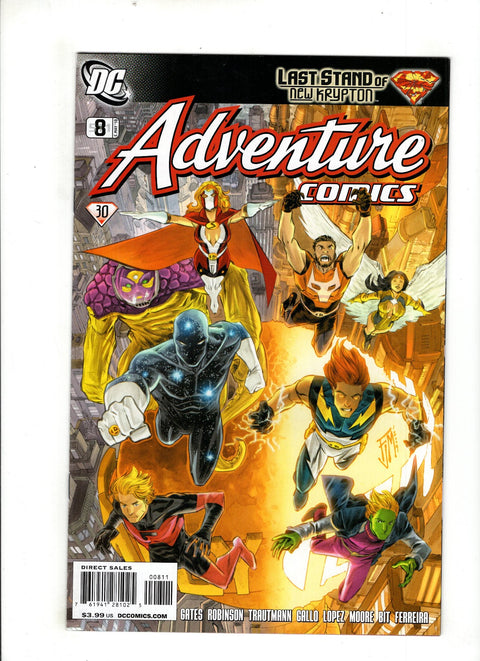 Adventure Comics, Vol. 3 #8 (Cvr (511)-A) (2010) Francis Manapul (511)-A Francis Manapul Buy & Sell Comics Online Comic Shop Toronto Canada