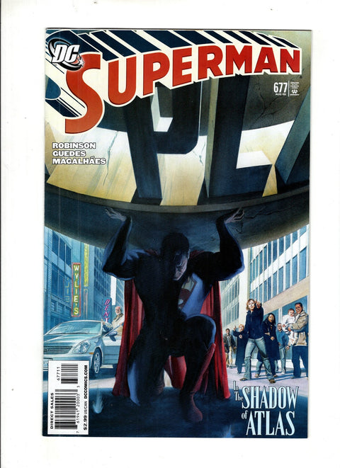 Superman, Vol. 1 #677 (Cvr A) (2008) Alex Ross Cover A Alex Ross Cover Buy & Sell Comics Online Comic Shop Toronto Canada