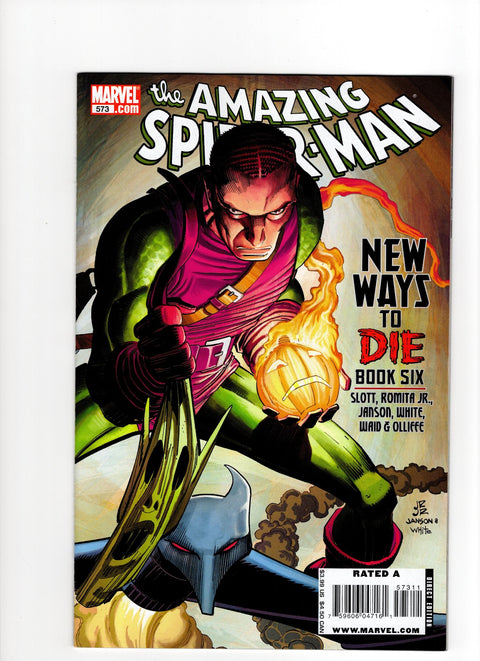 The Amazing Spider-Man, Vol. 2 #573 (Cvr A) (2008) John Romita Jr. A John Romita Jr. Buy & Sell Comics Online Comic Shop Toronto Canada