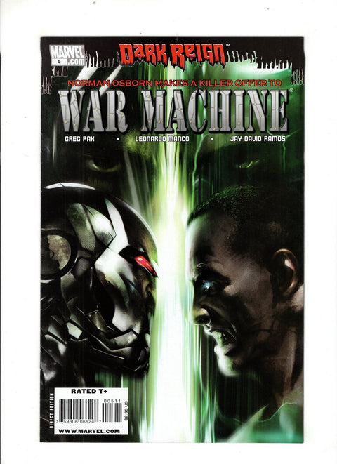 War Machine, Vol. 2 #5 (Cvr A) (2009) Francesco Mattina A Francesco Mattina Buy & Sell Comics Online Comic Shop Toronto Canada