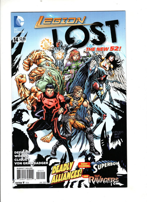 Legion Lost, Vol. 2 #14 (2012) Buy & Sell Comics Online Comic Shop Toronto Canada