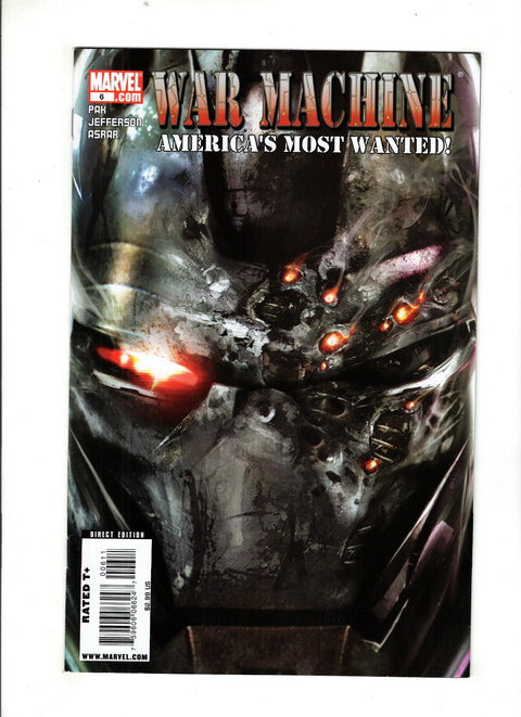 War Machine, Vol. 2 #6 (Cvr A) (2009) Francesco Mattina A Francesco Mattina Buy & Sell Comics Online Comic Shop Toronto Canada