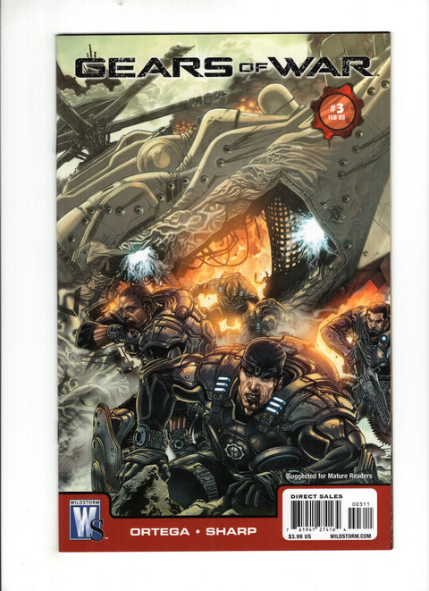 Gears of War #3 (Cvr A) (2008) Brandon Badeaux A Brandon Badeaux Buy & Sell Comics Online Comic Shop Toronto Canada