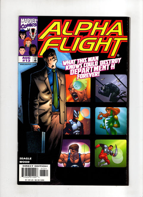 Alpha Flight, Vol. 2 #13 (1998) Buy & Sell Comics Online Comic Shop Toronto Canada