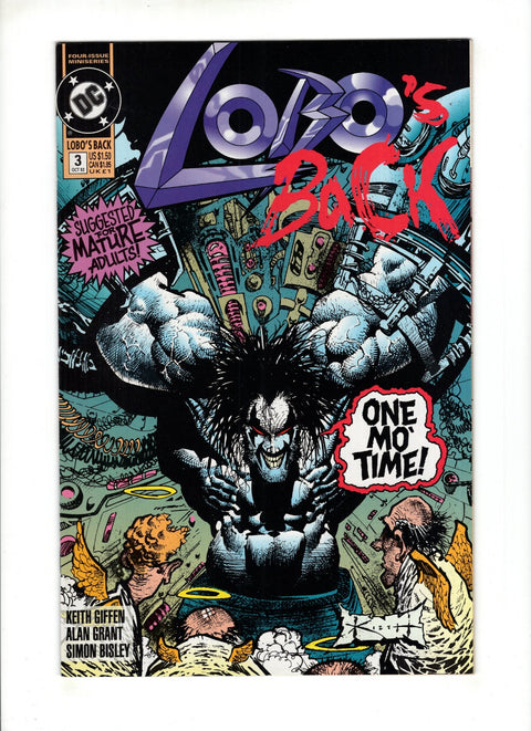 Lobo's Back #3 (1992) First Printing First Printing Buy & Sell Comics Online Comic Shop Toronto Canada