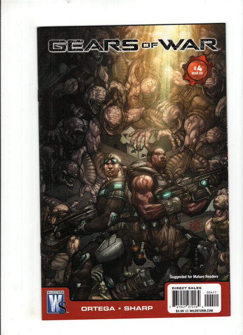Gears of War #4 (Cvr A) (2009) Brandon Badeaux A Brandon Badeaux Buy & Sell Comics Online Comic Shop Toronto Canada