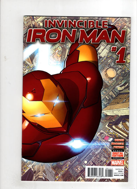 Invincible Iron Man, Vol. 2 #1 (Cvr A) (2015) David Marquez A David Marquez Buy & Sell Comics Online Comic Shop Toronto Canada