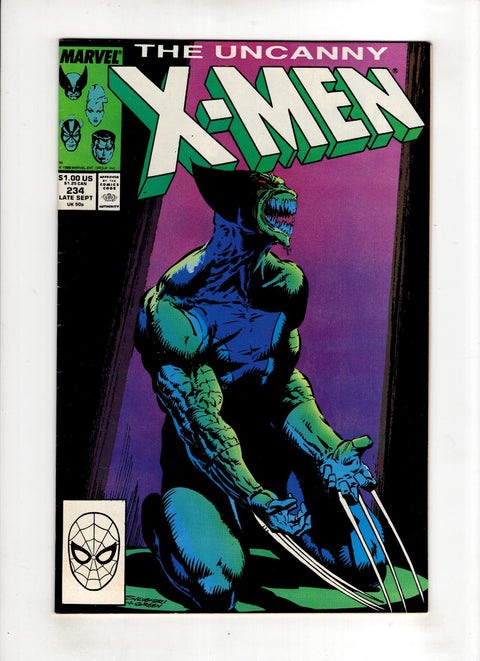 Uncanny X-Men, Vol. 1 #234 (1988) Buy & Sell Comics Online Comic Shop Toronto Canada