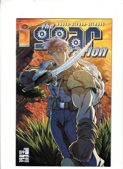 The Gear Station #1 (Cvr E) (2000) Variant - Man W/ Sword E Variant - Man W/ Sword Buy & Sell Comics Online Comic Shop Toronto Canada