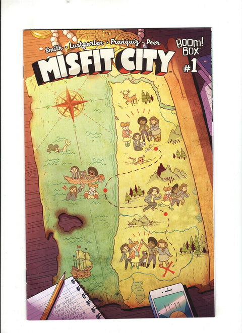 Misfit City #1 (Cvr B) (2017) Incentive Map Ganucheau B Incentive Map Ganucheau Buy & Sell Comics Online Comic Shop Toronto Canada