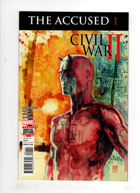 The Accused #1 (Cvr A) (2016) David Mack A David Mack Buy & Sell Comics Online Comic Shop Toronto Canada