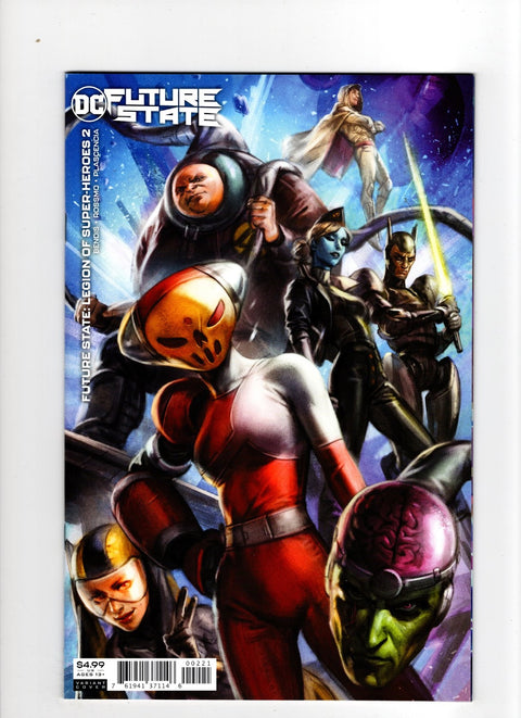 Future State: Legion of Super-Heroes #2 (Cvr B) (2021) Variant Ian MacDonald Card Stock B Variant Ian MacDonald Card Stock Buy & Sell Comics Online Comic Shop Toronto Canada