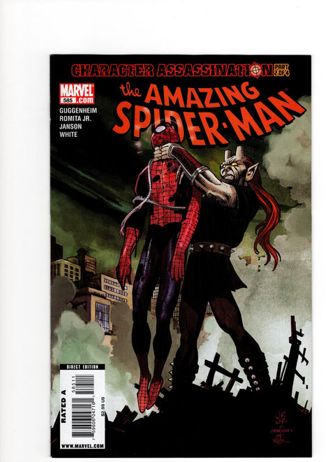 The Amazing Spider-Man, Vol. 2 #585 (Cvr A) (2009) John Romita Jr. A John Romita Jr. Buy & Sell Comics Online Comic Shop Toronto Canada