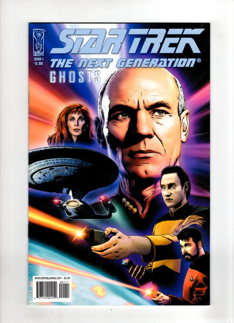 Star Trek: The Next Generation -- Ghosts #1 (Cvr A) (2009) Joe Corroney A Joe Corroney Buy & Sell Comics Online Comic Shop Toronto Canada