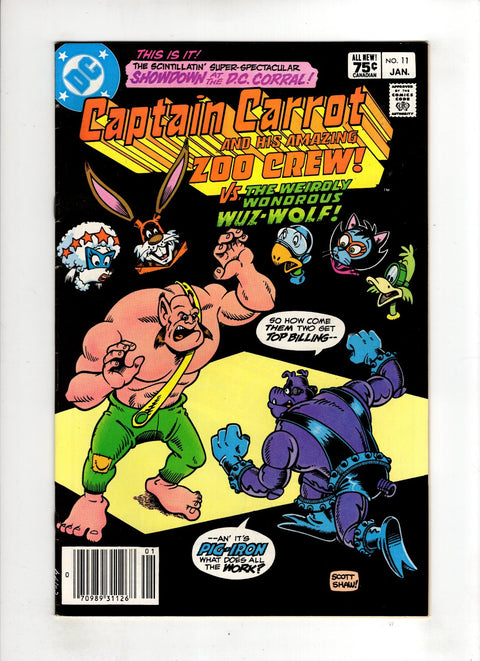 Captain Carrot and his Amazing Zoo Crew #11 (1983) Canadian Price Variant Canadian Price Variant Buy & Sell Comics Online Comic Shop Toronto Canada