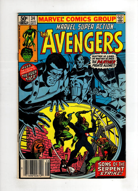 Marvel Super Action, Vol. 2 #34 (1981) Newsstand Edition Newsstand Edition Buy & Sell Comics Online Comic Shop Toronto Canada