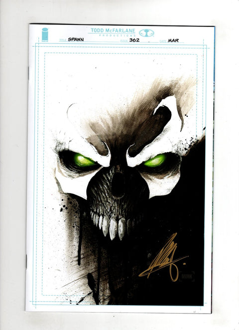 Spawn #362 (Cvr C) (2025) Signed Jeff Monk Virgin Variant C Signed Jeff Monk Virgin Variant Buy & Sell Comics Online Comic Shop Toronto Canada