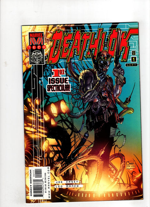 Deathlok, Vol. 3 #1 (Cvr A) (1999) Joe Quesada A Joe Quesada Buy & Sell Comics Online Comic Shop Toronto Canada