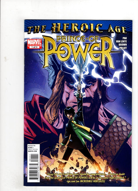 Prince of Power #1 (Cvr A) (2010) A Buy & Sell Comics Online Comic Shop Toronto Canada