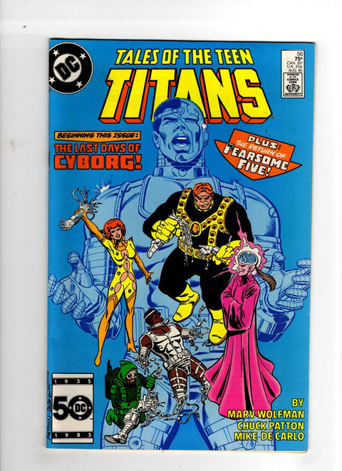 Tales of the Teen Titans #56 (1985) Buy & Sell Comics Online Comic Shop Toronto Canada