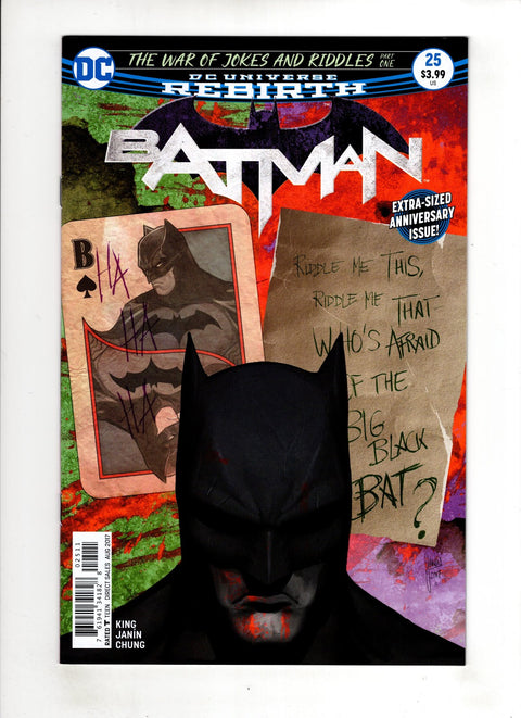 Batman, Vol. 3 #25 (Cvr A) (2017) Mikel Janín A Mikel Janín Buy & Sell Comics Online Comic Shop Toronto Canada