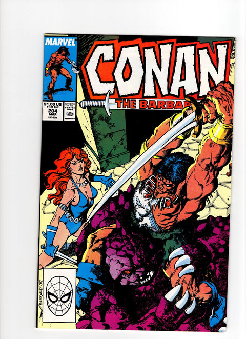 Conan the Barbarian, Vol. 1 #204 (1988) Buy & Sell Comics Online Comic Shop Toronto Canada