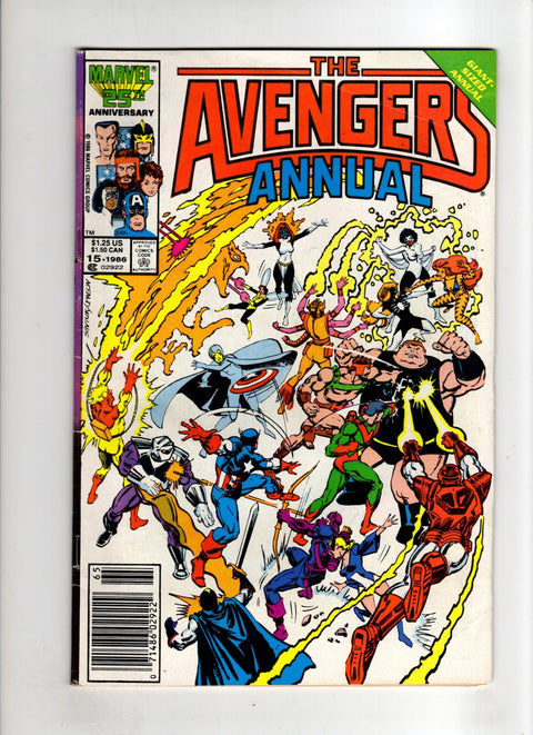 The Avengers, Vol. 1 Annual #15 (1986) Newsstand Edition Newsstand Edition Buy & Sell Comics Online Comic Shop Toronto Canada
