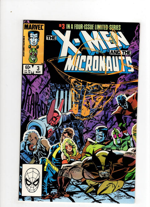 The X-Men and the Micronauts #3 (1983) Buy & Sell Comics Online Comic Shop Toronto Canada