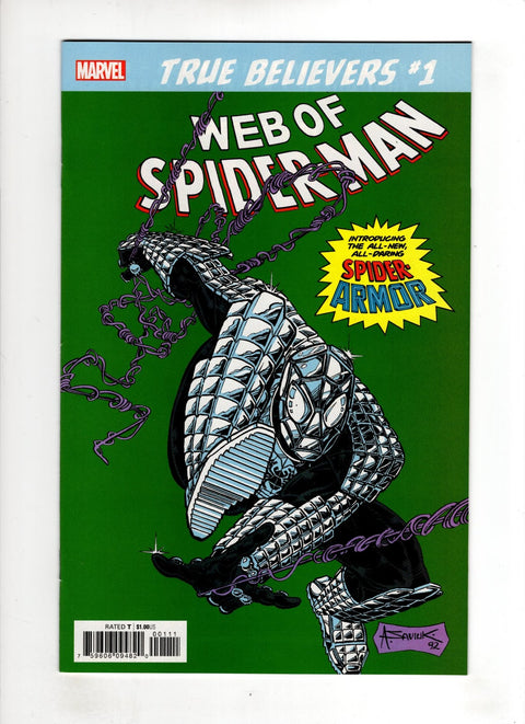 True Believers: Web of Spider-Man - Spider-Armor #1 (2019) True Believers True Believers Buy & Sell Comics Online Comic Shop Toronto Canada