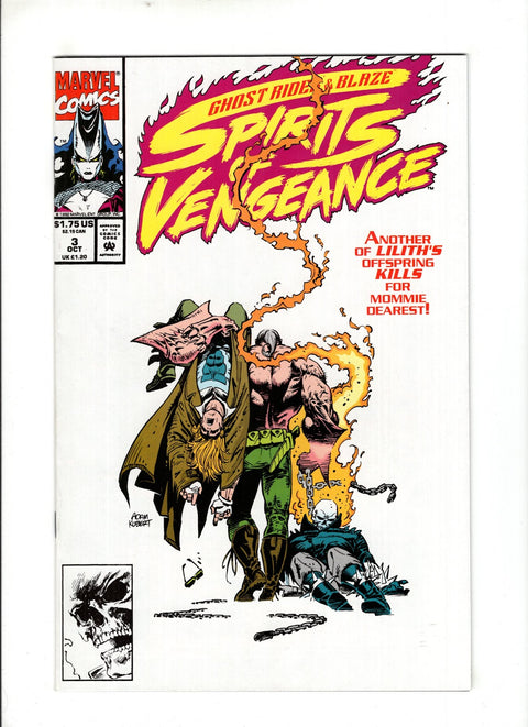 Ghost Rider / Blaze: Spirits of Vengeance #3 (1992) Buy & Sell Comics Online Comic Shop Toronto Canada
