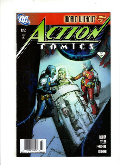 Action Comics, Vol. 1 #877 (2009) Newsstand Edition Newsstand Edition Buy & Sell Comics Online Comic Shop Toronto Canada