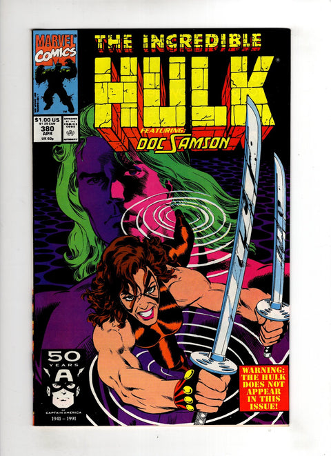 The Incredible Hulk, Vol. 1 #380 (1991) Buy & Sell Comics Online Comic Shop Toronto Canada