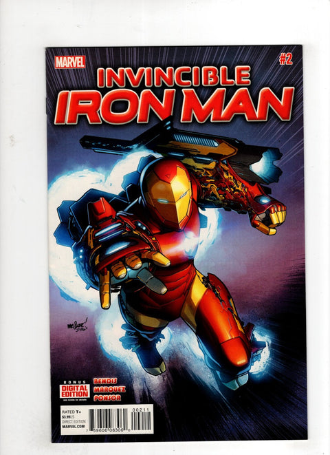 Invincible Iron Man, Vol. 2 #2 (Cvr A) (2015) David Marquez A David Marquez Buy & Sell Comics Online Comic Shop Toronto Canada