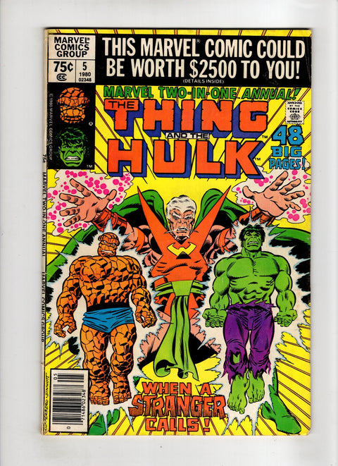 Marvel Two-in-One Annual #5 (Cvr B) (1980) Newsstand Edition B Newsstand Edition Buy & Sell Comics Online Comic Shop Toronto Canada