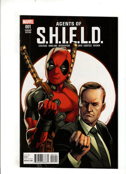 Agents of S.H.I.E.L.D., Vol. 1 #1 (Cvr D) (2016) Incentive Mark Bagley Deadpool Variant D Incentive Mark Bagley Deadpool Variant Buy & Sell Comics Online Comic Shop Toronto Canada