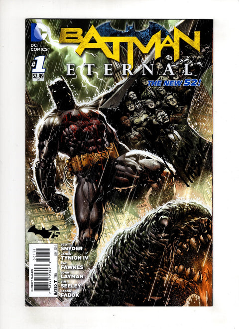 Batman Eternal #1 (Cvr A) (2014) Signed A Signed Buy & Sell Comics Online Comic Shop Toronto Canada