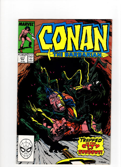 Conan the Barbarian, Vol. 1 #217 (1989) Buy & Sell Comics Online Comic Shop Toronto Canada