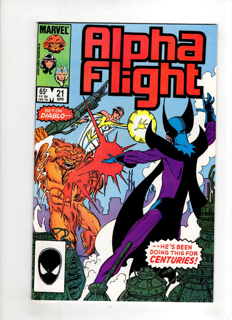 Alpha Flight, Vol. 1 #21 (1985) Buy & Sell Comics Online Comic Shop Toronto Canada
