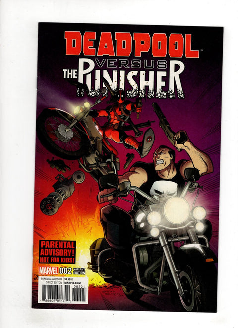 Deadpool vs. Punisher #2 (Cvr B) (2017) Salvador Espin Variant B Salvador Espin Variant Buy & Sell Comics Online Comic Shop Toronto Canada