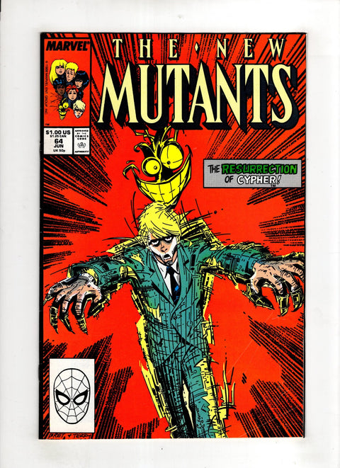 New Mutants, Vol. 1 #64 (1988) Buy & Sell Comics Online Comic Shop Toronto Canada