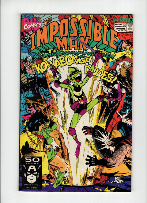 The Impossible Man Summer Vacation Spectacular #2 (1991) Buy & Sell Comics Online Comic Shop Toronto Canada