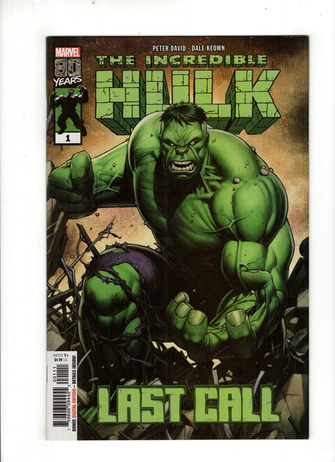 The Incredible Hulk: Last Call #1 (Cvr A) (2019) Dale Keown A Dale Keown Buy & Sell Comics Online Comic Shop Toronto Canada