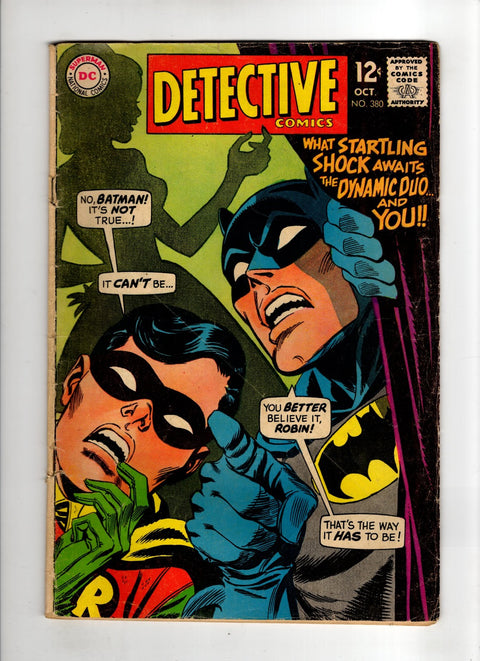 Detective Comics, Vol. 1 #380 (1968) Buy & Sell Comics Online Comic Shop Toronto Canada